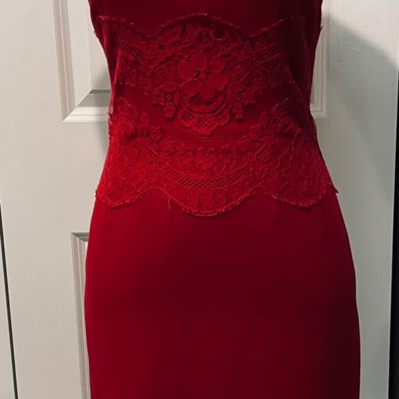Dolce & Gabbana Red Sheath Dress - Picture 3 of 10